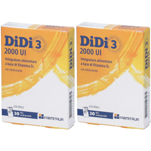 Compra Online farmitalia didi3 2000 ui set da 2 2x40,5 g altro e Trova l'offerta più bassa