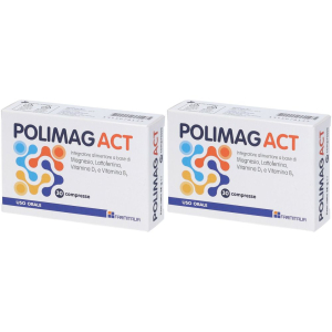Compra Online farmitalia polimag act set da 2 2x30 pz compresse e Trova l'offerta più bassa