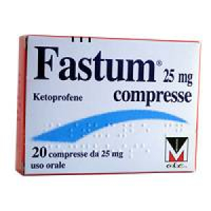 fastum 20 compresse 25 mg bugiardino cod: 023417090 