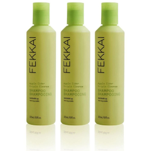 Compra Online fekkai apple cider triple cleanse shampoo 3x250 ml e Trova l'offerta più bassa