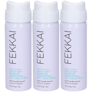 Compra Online Fekkai green aerosol sheer dry shampoo 3x50 ml e Trova l'offerta più bassa