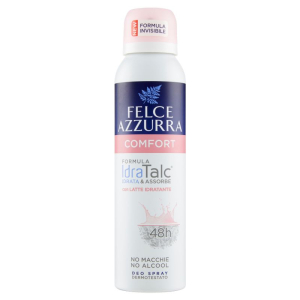 Compra Online felce azzurra - comfort idratalc - deodorante spray con latte idratante 150 ml e Trova l'offerta più bassa