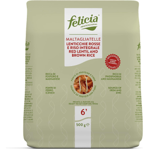 Compra Online felicia professional maltagliatelle di lenticchie rosse e riso integrale senza glutine 500 g e Trova l'offerta più bassa