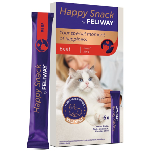 Compra Online feliway happy snack manzo 6 sticks da 15 g e Trova l'offerta più bassa