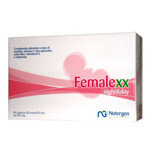 nutergen femalexx 60cps bugiardino cod: 921222105 