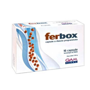 ferbox 16 capsule bugiardino cod: 972660132 