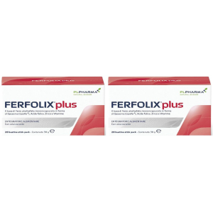 Compra Online ferfolix® plus set da 2 2x20 pz bustina e Trova l'offerta più bassa