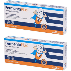 Compra Online fermenta plus fermenti lattici 7 flaconcini da 10 ml 2x7x10 ml flaconc e Trova l'offerta più bassa