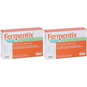 Compra Online fermentix® pancia piatta & gonfiore set da 2 2x20 pz compresse e Trova l'offerta più bassa