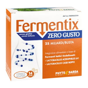 fermentix zerogusto 14 bustine bugiardino cod: 922333582 