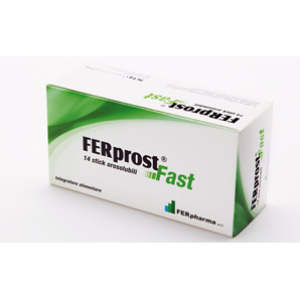 ferprost fast 14 bustine stick bugiardino cod: 932654890 