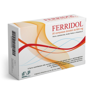 ferridol 800mg 20 compresse bugiardino cod: 924824396 