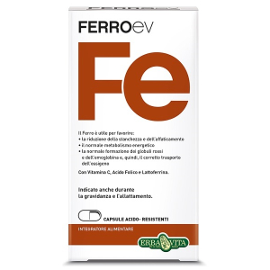 ferro ev 60 capsule 500mg bugiardino cod: 930551813 