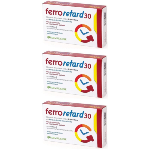 Compra Online ferro retard compresse 3x30 pz e Trova l'offerta più bassa