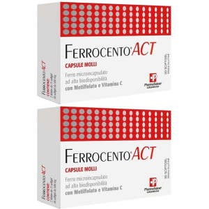 Compra Online ferrocento act 30 capsule molli 2x36 g e Trova l'offerta più bassa