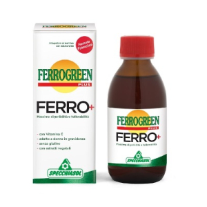 ferrogreen plus ferro+ 170ml bugiardino cod: 973498544 