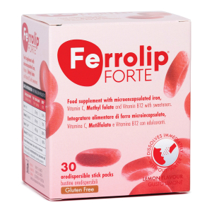 ferrolip forte 30stick packs bugiardino cod: 984876247 