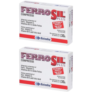 Compra Online ferrosil plus 30 compresse 2x30 g e Trova l'offerta più bassa
