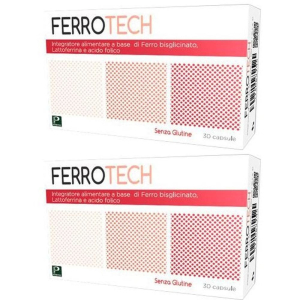 Compra Online ferrotech 30 capsule da 550mg 2x30 pz e Trova l'offerta più bassa