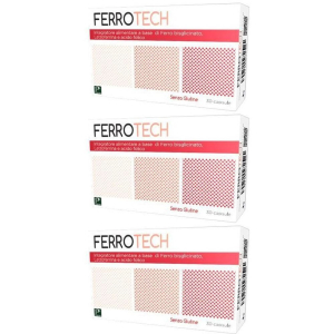 Compra Online ferrotech 30 capsule da 550mg 3x30 pz e Trova l'offerta più bassa