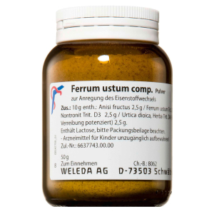 ferrum ustum compatta 50g pol bugiardino cod: 800135257 