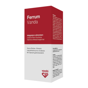 ferrum vanda 60 capsule bugiardino cod: 925384998 