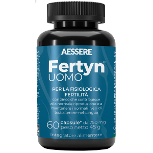 Compra Online fertyn uomo 60 capsule 750 mg senza glutine senza lattosio e Trova l'offerta più bassa