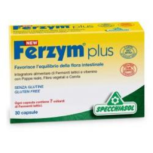 ferzym plus 30 capsule new specchiasol bugiardino cod: 923527980 
