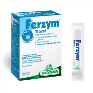 ferzym travel 10 bustine bugiardino cod: 933179006 