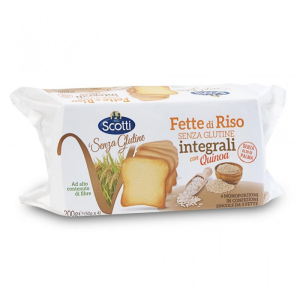 fette di riso integr c/quinoa bugiardino cod: 971394945 