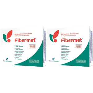 Compra Online fibermet® bustine monodose set da 2 2x20x5,7 g bustina e Trova l'offerta più bassa