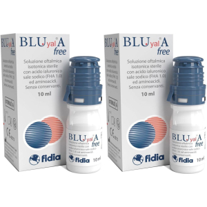 Compra Online fidia bluyala® free soluzione oftalmica set da 2 2x10 ml gocce oftalmi e Trova l'offerta più bassa