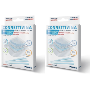 Compra Online fidia connettivina cerotto hi tech medicazione adesiva 10x10cm set da e Trova l'offerta più bassa