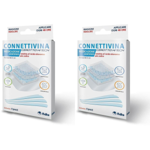 Compra Online fidia connettivina cerotto hi tech medicazione adesiva 8x12cm 2x4 st e Trova l'offerta più bassa
