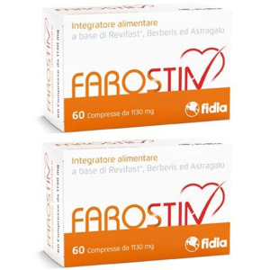 Compra Online fidia farostin compresse 2x60 pz e Trova l'offerta più bassa