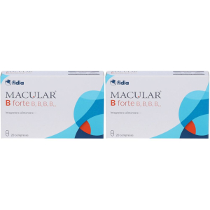 Compra Online fidia macular® b forte compresse set da 2 2x20 pz e Trova l'offerta più bassa