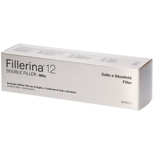 Fillerina - 12 double filler mito zone specifiche collo e décolleté grado 5