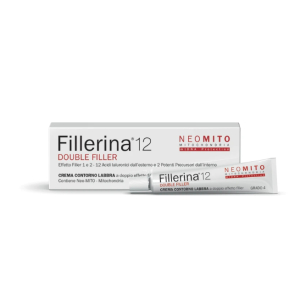 Fillerina 12 double filler neo mito base crema contorno labbra grado 4 - tubo 15ml