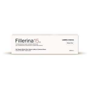 Fillerina - 15 ha base labbra e bocca grado 3 doppio effetto filler  confezione 7 ml