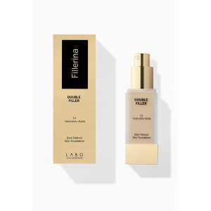 Fillerina double filler make up bare natural skin foundation 107 dark neutral 30ml