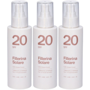 Compra Online fillerina solare protezione latte corpo spf 20 promo 150 ml 3x150 c e Trova l'offerta più bassa