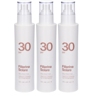 Compra Online fillerina solare spray corpo spf30 promo 200 ml 3x200 crema solare e Trova l'offerta più bassa