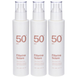 Compra Online fillerina solare spray corpo spf50+ 3x200 ml e Trova l'offerta più bassa