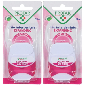 Compra Online filo interdentale expanding 25 m profar 2x25 m e Trova l'offerta più bassa