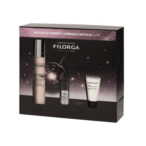 Filorga cofanetto di natale 2025 lift structure - lift structure radiance 50 ml + ncef revitalize siero 5 ml + sleep e lift 15 ml