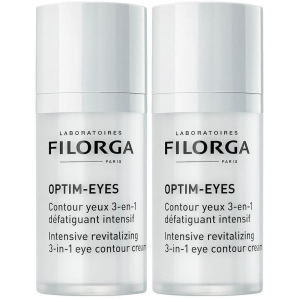 Compra Online filorga optim-eyes contorno occhi anti-fatica 3 in 1 2x15 ml e Trova l'offerta più bassa