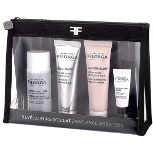 Filorga routine kit radiance solution micellaire 50 ml + meso mask 30 ml + oxygen glow cream 30 ml + oxygen glow eyes 4 ml