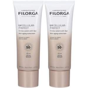 Compra Online filorga uv cellular protect face & body crema solare spf50+ 2x125 ml e Trova l'offerta più bassa