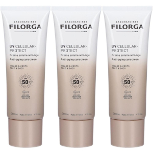 Compra Online filorga uv cellular protect face & body crema solare spf50+ 3x125 ml e Trova l'offerta più bassa