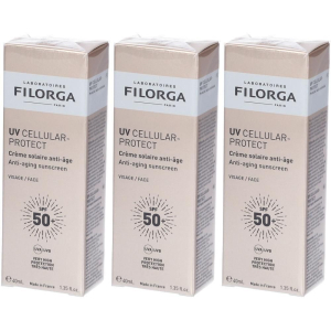 Compra Online filorga uv cellular protect face crema solare spf50+ 3x40 ml e Trova l'offerta più bassa